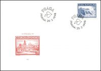 (1998) FDC 169 - Republika Czeska - Historia wystawy - Praga 1998