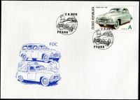 (2015) FDC 857 - 858 - Česká auta - Škoda