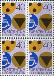 (1981) MiNr. 774 ** - 4-bl - Liechtenstein - Międzynarodowy Rok Osób Niepełnosprawnych