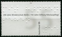 (2006) MiNr. 2525 ** - Niemcy - 200 lat szkoły dla niewidomych w Berlinie; 150 lat Nikolauspflege