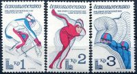 (1980) č. 2415 - 2417 ** - ČSSR - XIII. ZOH v Lake Placid 1980