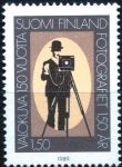 (1989) MiNr. 1072 ** - Finlandia - 150 lat fotografii