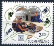 (1994) MiNr. 1244 ** - Finlandia - 100 lat zjednoczenia pracowników poczty