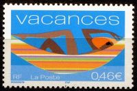 (2002) MiNr. 3630 ** - Francja - pozdrowienia z wakacji