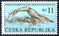 (1997) Mi.Nr 152 ** - 11 CZK - Republika Czeska - Mistrzostwa Europy w pływaniu i nurkowaniu