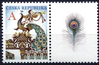 (2011) Nr 702 ** KP - Republika Czeska - Brama z pawiem 