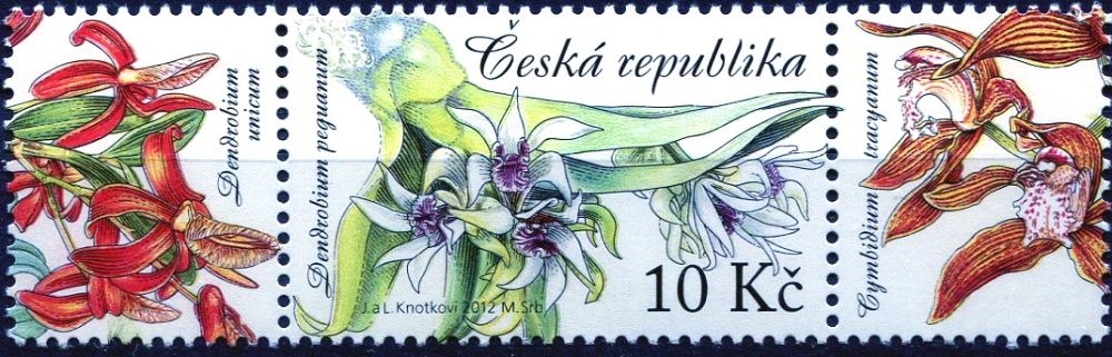 (2012) č. 730 ** - Česká republika - Pěstitelství - Krása orchidejí