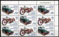 (2013) MiNr. 768 - 769 ** - 9-er (1) - Republika Czeska - Historyczne środki transportu