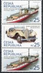 (2014) nr 810 - 811 ** - Republika Czeska - 3-bl - Historyczne środki transportu