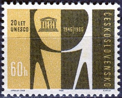 (1966) č. 1515 ** - ČSSR -20. výročí UNESCO