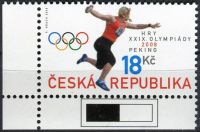 (2008) nr 569 ** - Republika Czeska - XXIX. Igrzyska Olimpijskie w Pekinie