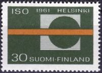 (1961) MiNr. 535 ** - Finlandia - Zgromadzenie Ogólne Międzynarodowej Organizacji Normalizacyjnej (ISO)