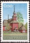 (1970) MiNr. 671 ** - Finlandia - Drewniany kościół w Keuruu