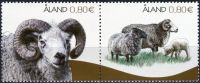 (2014) MiNr. 400 - 401 ** - Aland - Åland sheep