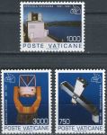 (1991) MiNr. 1040 - 1042 ** - Watykan - 100 lat Obserwatorium Watykańskiego