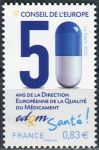 (2014) MiNr. 72 ** - Francja-Rada Europy - 60 lat europejskiego zarządzania jakością leków
