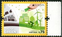 (2016) MiNr. 4134 ** - 0,75 € - Portugalia - Europa: Myślenie ekologiczne