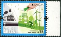 (2016) MiNr. 614 ** - 0,75 € - Portugalia Azory - Europa: Myślenie ekologiczne