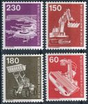 (1978) MiNr. 582 - 586 ** - Berlin - Zachód - Przemysł i technologia (II)