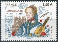 (2016) MiNr. 6471 ** - Francja - 450. rocznica śmierci Louisa Labé