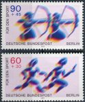 (1979) MiNr. 596 - 597 ** - Berlin - Zachód - Sport