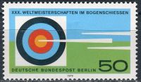 (1979) MiNr. 599 ** - Berlin - Zachód - 30. Mistrzostwa Świata w Łucznictwie