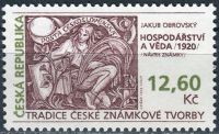 (1998) Nr 166 ** - 12,60 CZK - Republika Czeska - Tradycja projektowania czeskich znaczków pocztowych