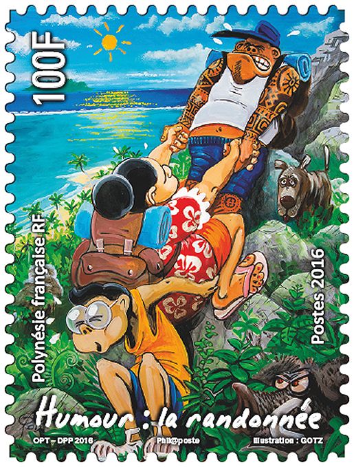 (2016) MiNr. 1308 ** - ks. Polinezja - kreskówki