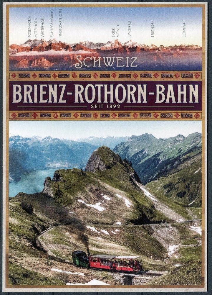 (2017) CPH ** - Szwajcaria - 125 lat kolei Brienz-Rothorn