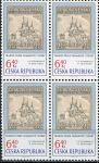 (2003) nr 347 ** - Republika Czeska - 4-bl - Tradycja czeskiego wzornictwa znaczków pocztowych