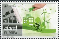 (2016) MiNr. 425 ** - Aland - Europa: przyjazność dla środowiska