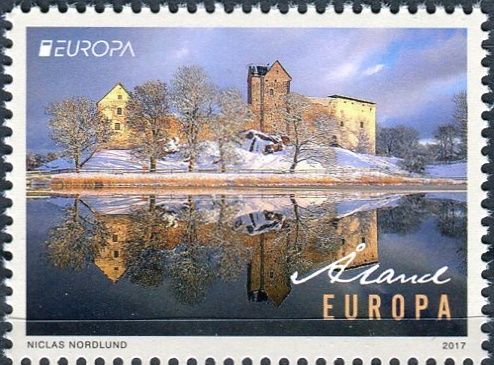 (2017) MiNr. 438 ** - Aland - EUROPA - Zamki i pałace