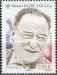 (2017) MiNr. 6704 ** - Francie - 95. výročí narození Maurice Faure