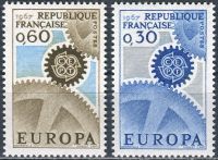 (1967) MiNr. 1578 - 1579 ** - Francja - Europa
