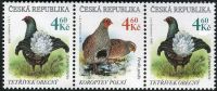 (1998) nr 179-180 ** - 3-piątek - Republika Czeska - ptaki polne