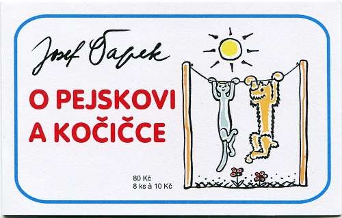 (2008) MiNr. 560 ** (MH 140) - Republika Czeska - Dla dzieci - O psie i kocie