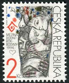 (1994) MiNr. 31 ** - Republika Czeska - Międzynarodowy Rok Rodziny