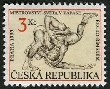 (1995) MiNr. 83 ** - Czechy - winieta: mecz grecko-rzymski
