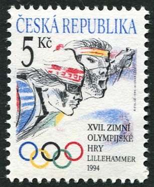 (1994) MiNr. 34 ** - CR - XVII. Zimowe Igrzyska Olimpijskie Lillehammer 1994