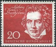 (1959) MiNr. 317 ** - Niemcy - Otwarcie Beethovenhalle Bonn