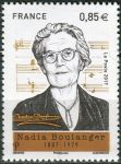 (2017) MiNr. 6821 ** - Francie - 130. narozeniny Nadia Boulanger