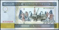 Azerbejdżan (P 23) - 1000 manatów (2001) - UNC