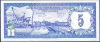 Antyle Holenderskie (P 15b) - 5 guldenów (1984) - UNC