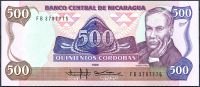 Nikaragua (P 155) - 500 kordobasów (1985) - UNC