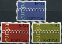 (1971) MiNr. 1127 - 1129 ** - Portugalia - emisja EUROPA - Cept