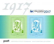 (2017) MiNr. 2517 - 2518 ** - Finlandia - BLOK 94 - 100. rocznica fińskiego herbu - Międzynarodowy