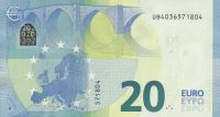EURO (P 22u - Francie) 20 EURO (2015) - UNC