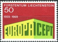 (1969) MiNr. 507 ** - Liechtenstein - Europa