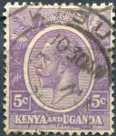 (1922) Gi. 77 / MiNr. 2 - O - Kenia i Uganda - Król Jerzy V.