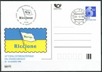 (1998) CDV 32 O - P 35 - Riccione - znaczek + kasownik